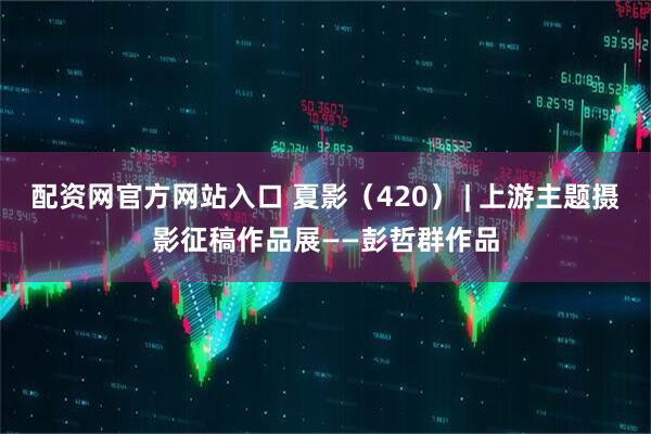 配资网官方网站入口 夏影（420） | 上游主题摄影征稿作品展——彭哲群作品
